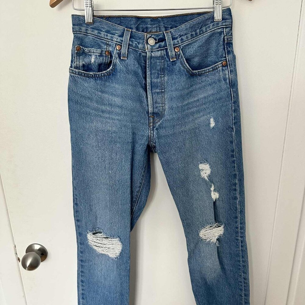 Levi's Women's 501 Original Fit Jeans Oxnard Athens Crown